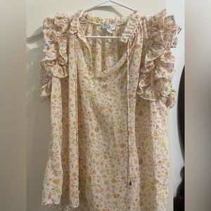 Women’s top with floral design